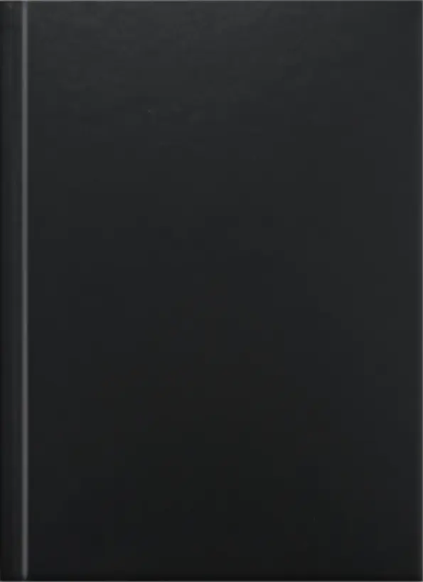Hardcover glanz-schwarz ohne Coververedelung