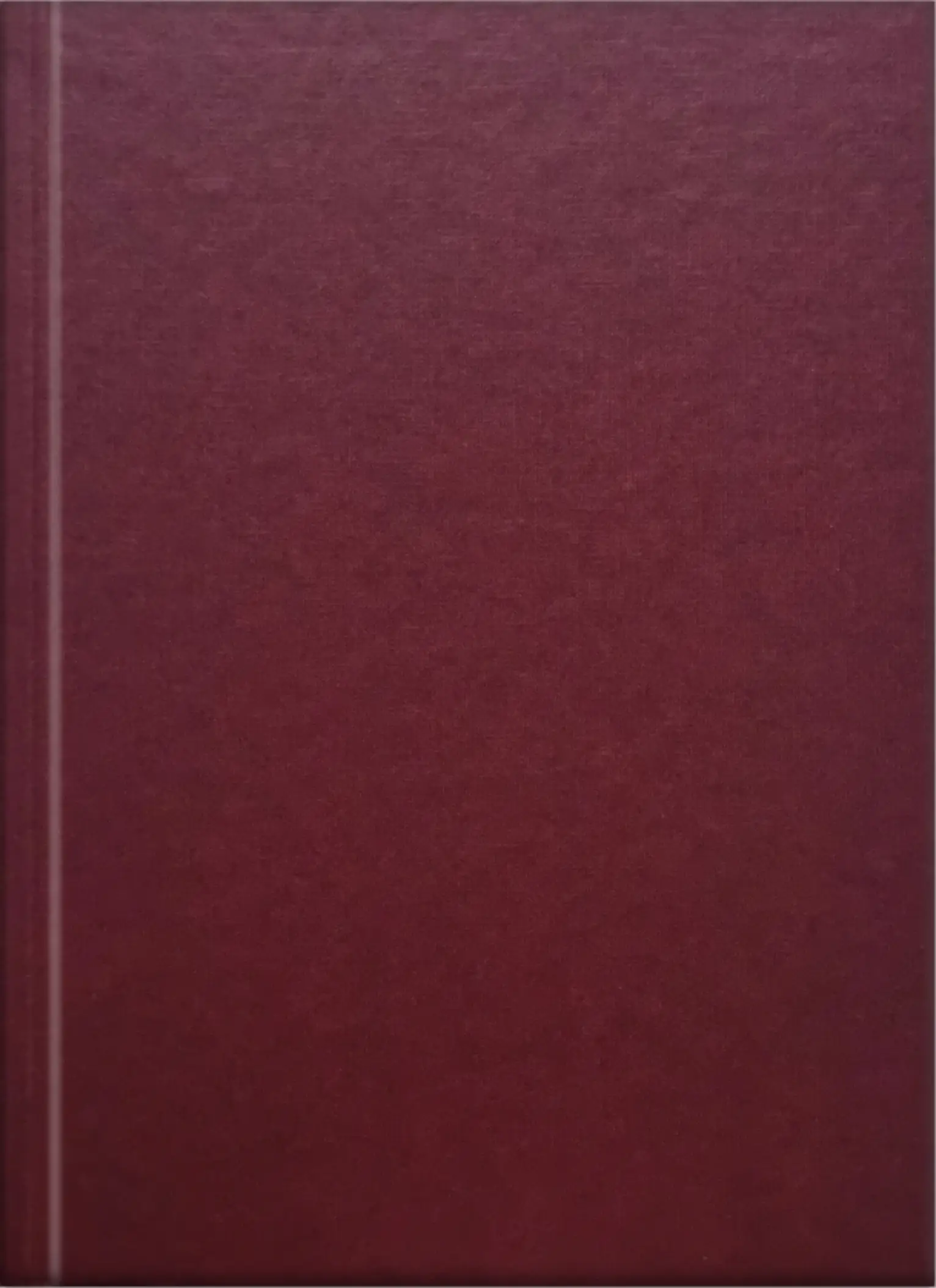 Hardcover-Standard mit Leinen-Struktur dunkel bordeaux blank