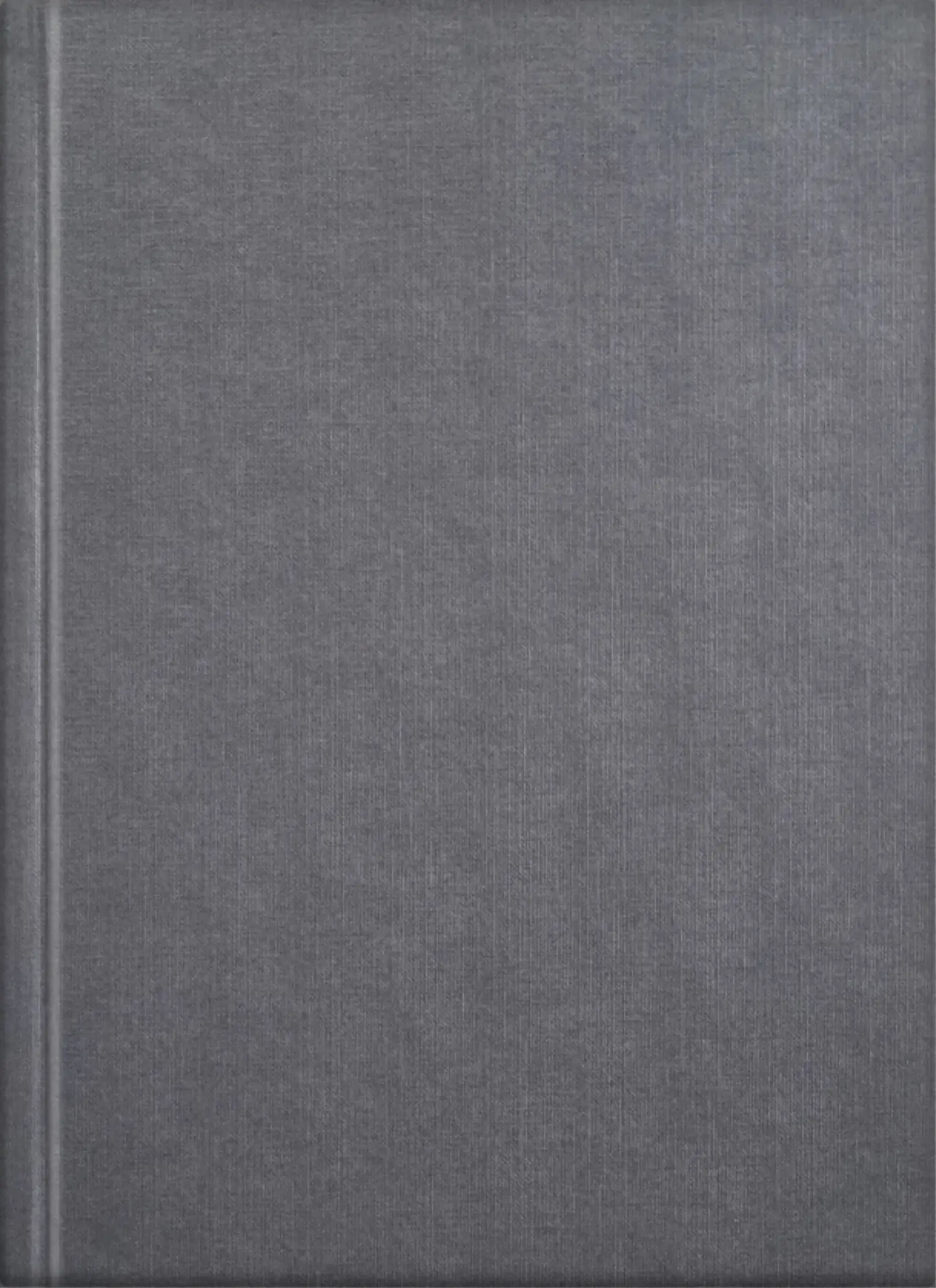 Hardcover-Standard mit Leinen-Struktur grau blank
