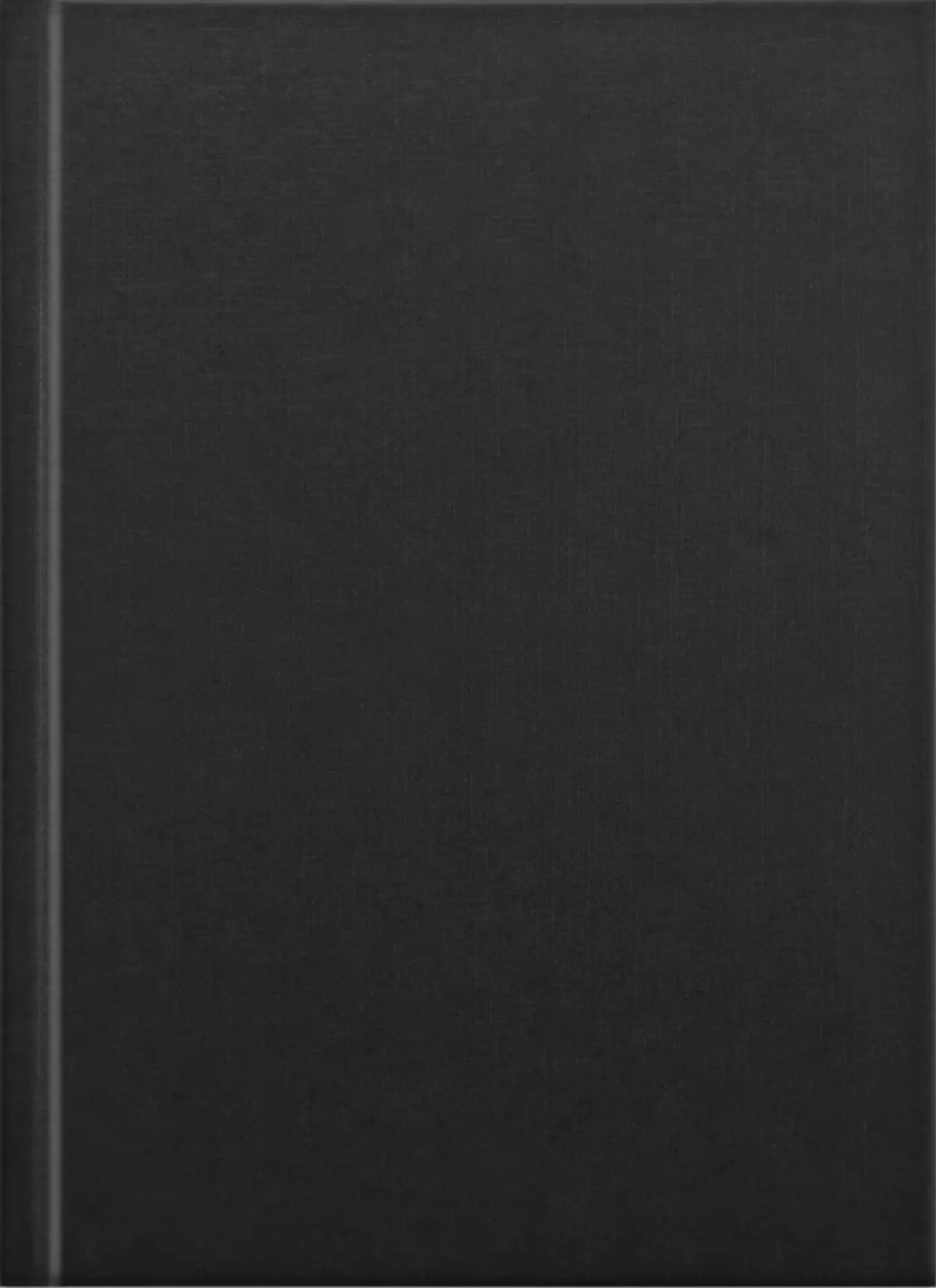 Hardcover-Standard mit Leinen-Struktur schwarz blank