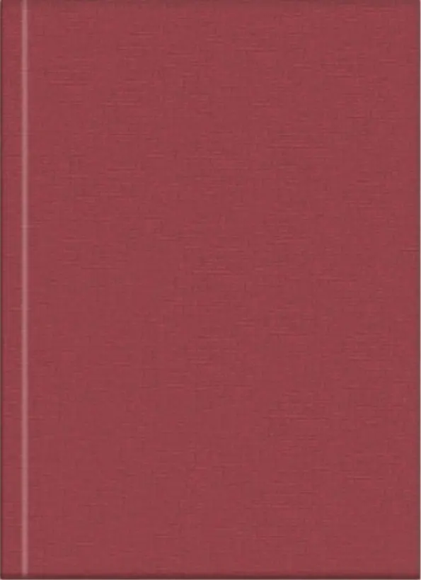 Hardcover matt-bordeaux ohne Coververedelung