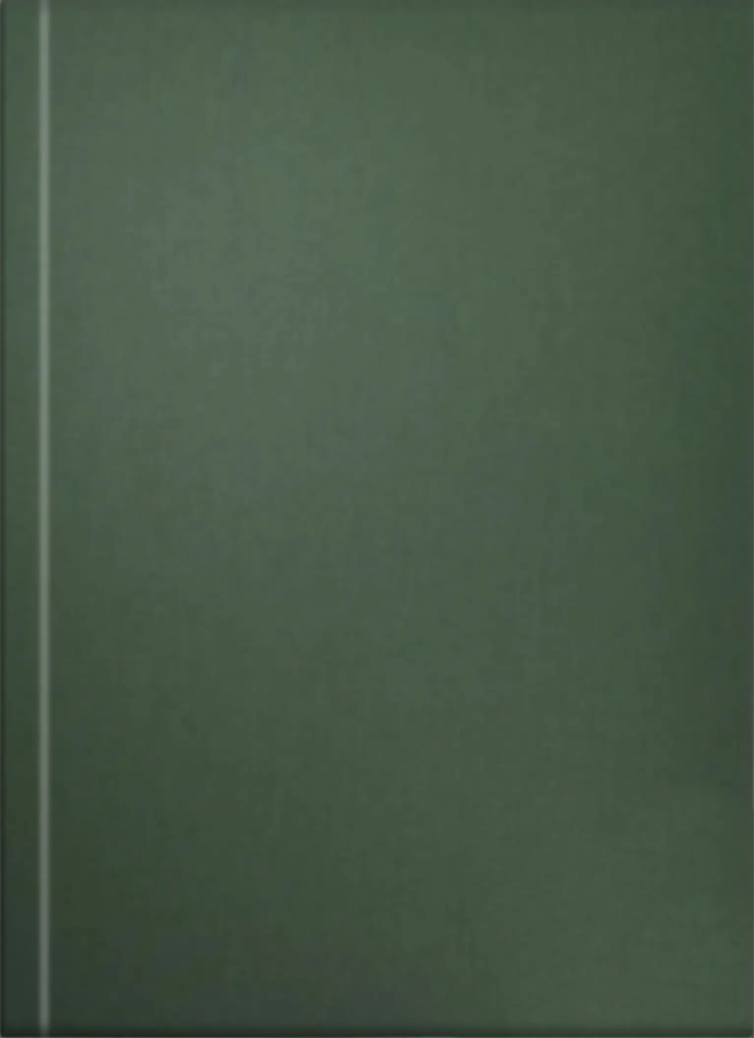 Hardcover matt-grün ohne Coververedelung